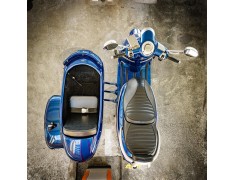 Sidecar Scooter Peugeot Django Blue Edition